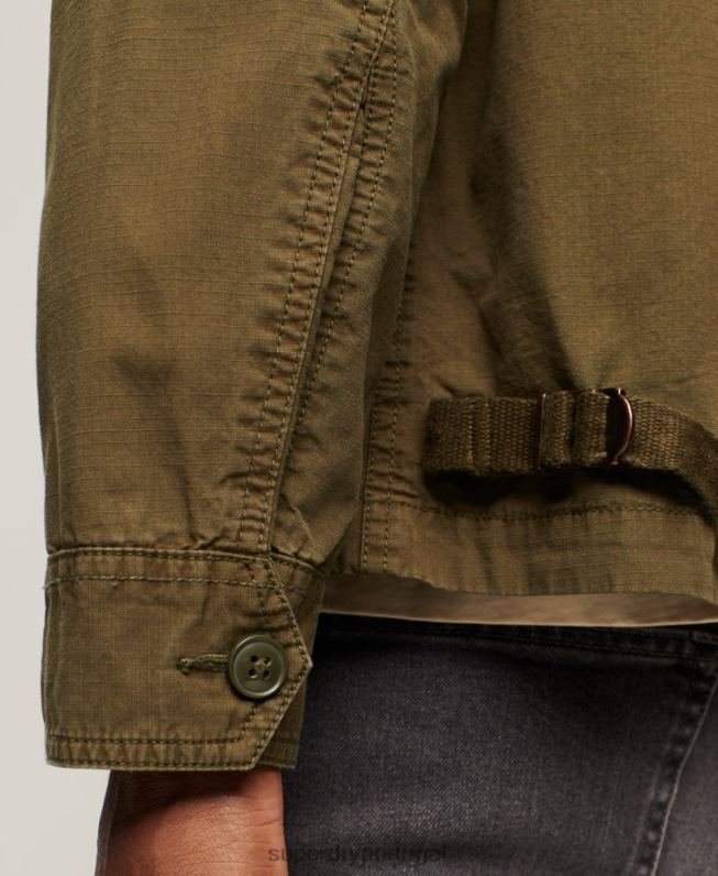 jaqueta vintage homens caqui roupas Superdry 2208H26