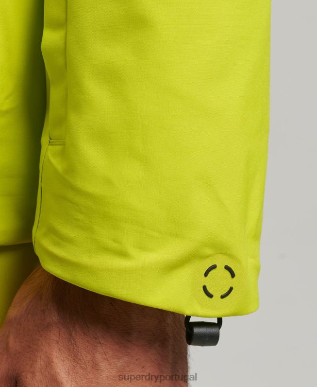 ultra jaqueta de neve homens amarelo roupas Superdry 2208H977