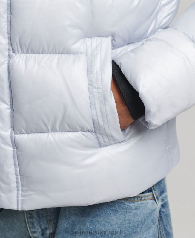 xpd jaqueta luxuosa esportiva homens azul claro roupas Superdry 2208H4579