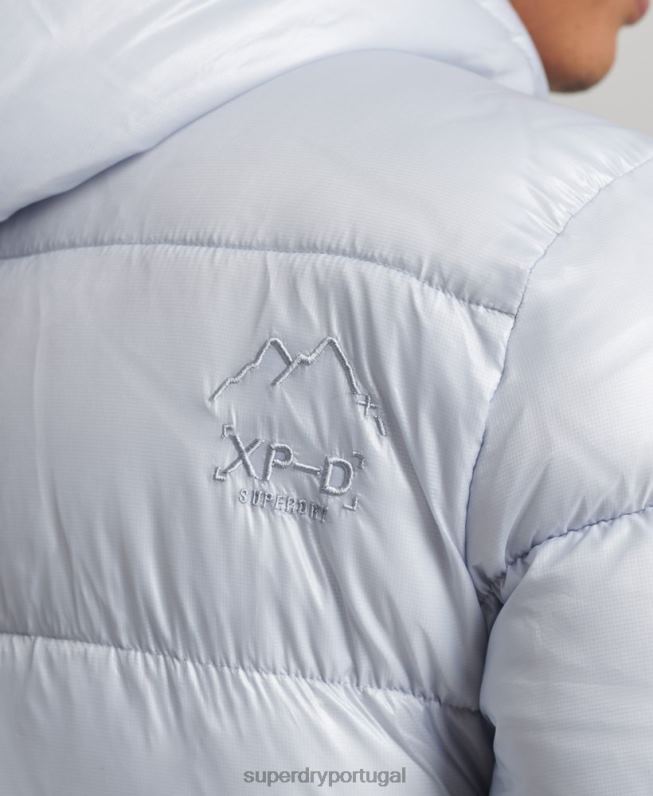 xpd jaqueta luxuosa esportiva homens azul claro roupas Superdry 2208H4579