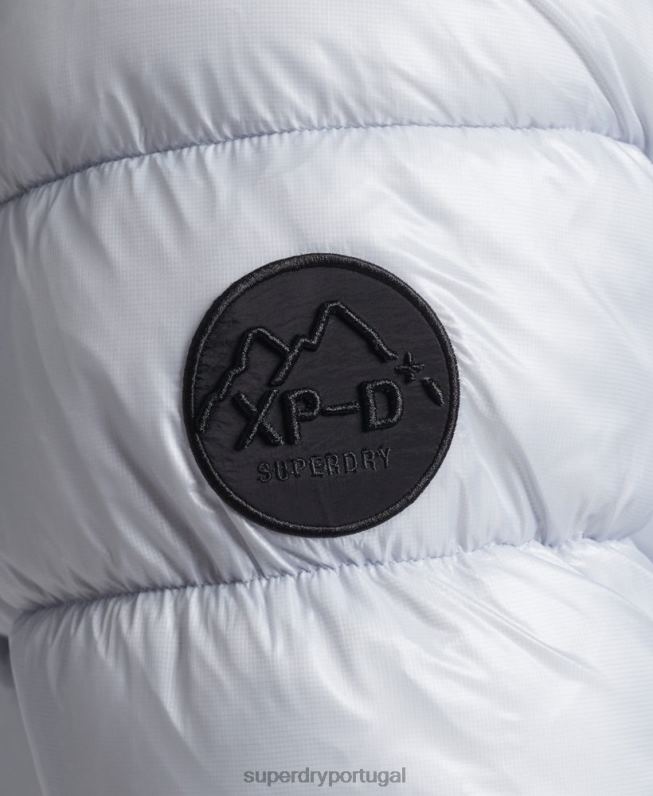 xpd jaqueta luxuosa esportiva homens azul claro roupas Superdry 2208H4579