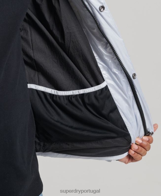 xpd jaqueta luxuosa esportiva homens azul claro roupas Superdry 2208H4579