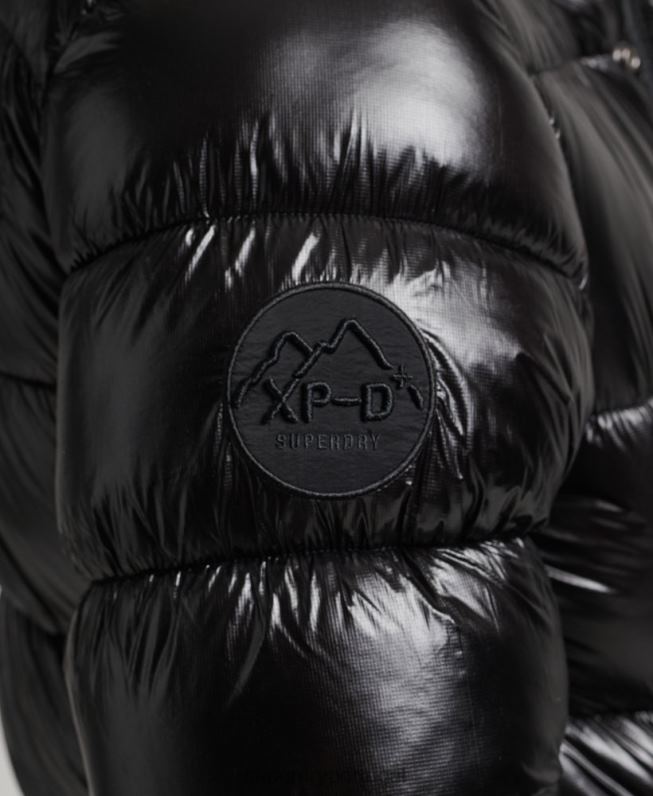 xpd jaqueta luxuosa esportiva homens preto roupas Superdry 2208H4682