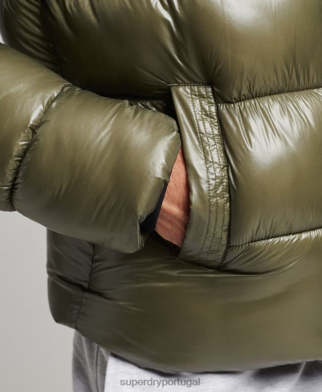 xpd jaqueta luxuosa esportiva homens verde roupas Superdry 2208H4648