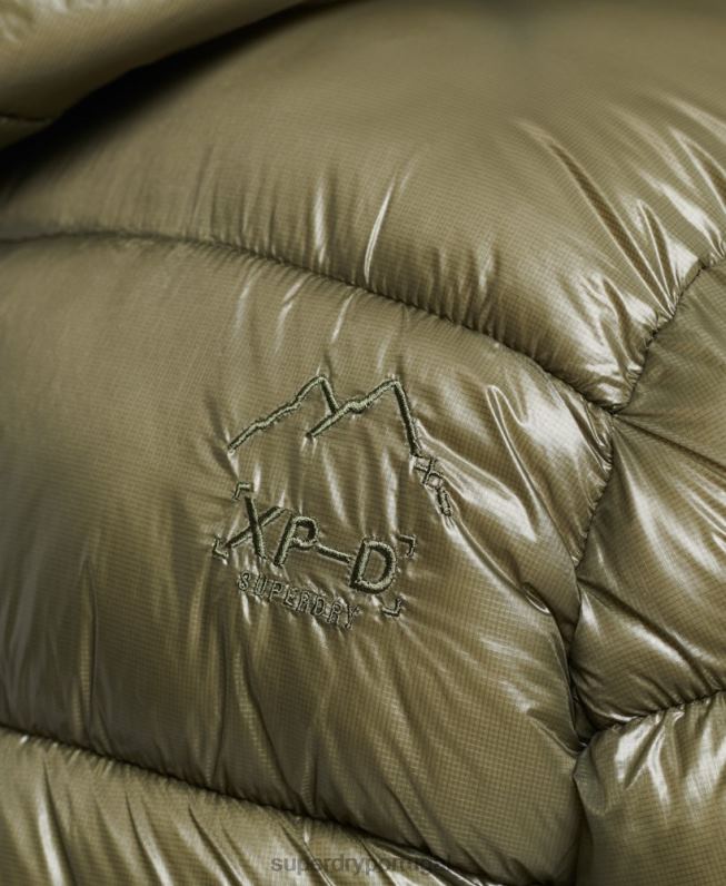 xpd jaqueta luxuosa esportiva homens verde roupas Superdry 2208H4648