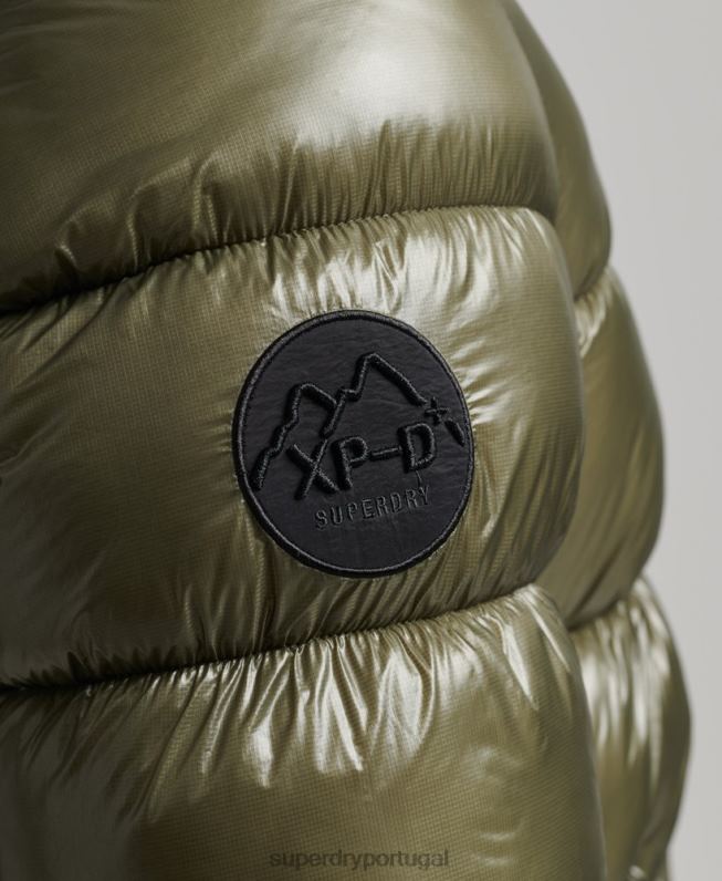 xpd jaqueta luxuosa esportiva homens verde roupas Superdry 2208H4648