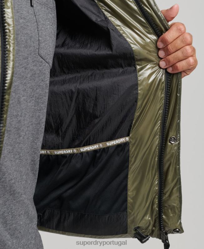 xpd jaqueta luxuosa esportiva homens verde roupas Superdry 2208H4648