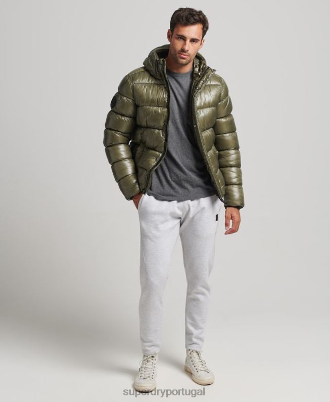 xpd jaqueta luxuosa esportiva homens verde roupas Superdry 2208H4648