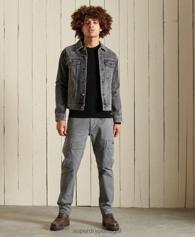 jumper leve de lã de cordeiro homens preto roupas Superdry 2208H5318