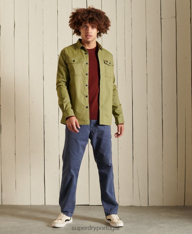 jumper leve de lã de cordeiro homens vermelho roupas Superdry 2208H5282