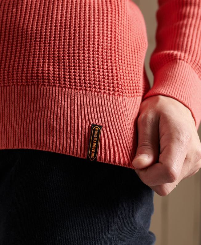 macacão texturizado tingido academia homens vermelho roupas Superdry 2208H5300