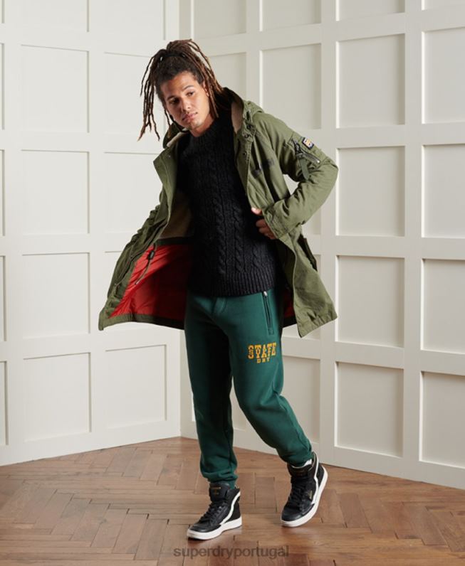 saltador da tripulação jacob homens preto roupas Superdry 2208H5325