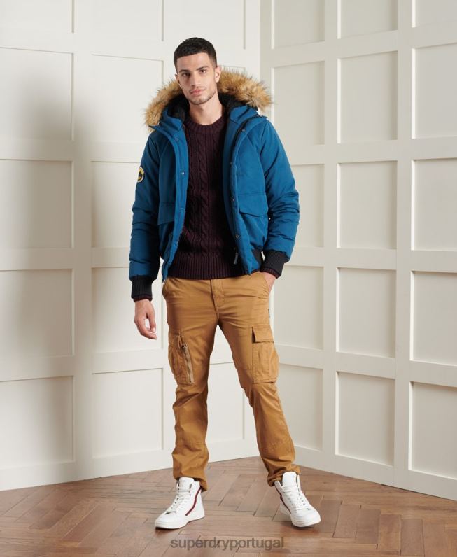 saltador da tripulação jacob homens vermelho roupas Superdry 2208H5347