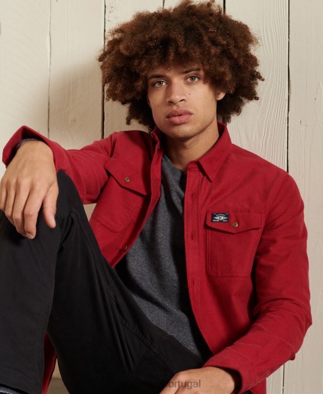 saltador de tripulação harlo homens cinza roupas Superdry 2208H5309