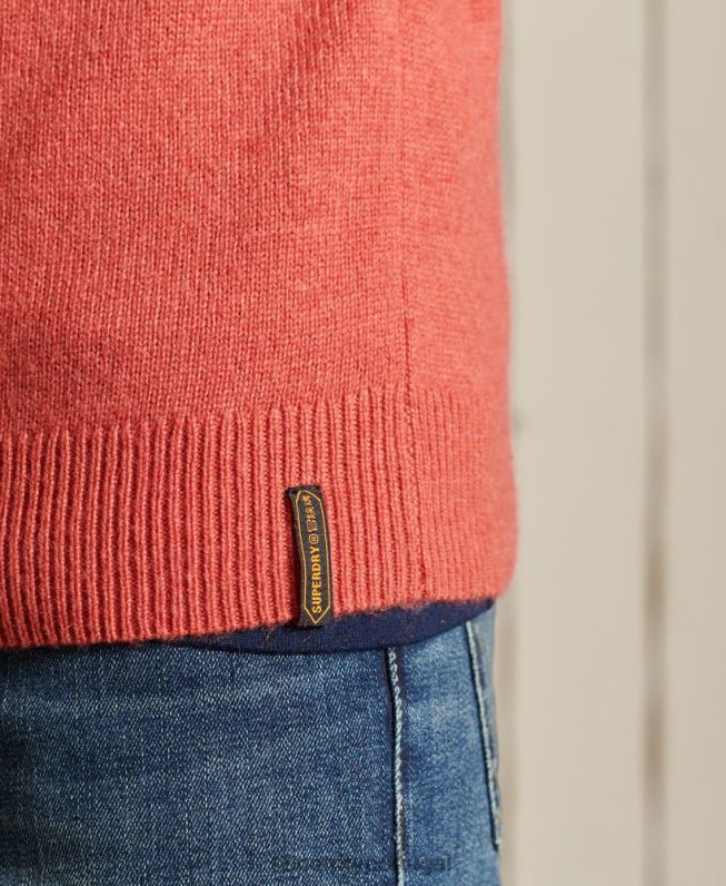 saltador de tripulação harlo homens laranja roupas Superdry 2208H5281