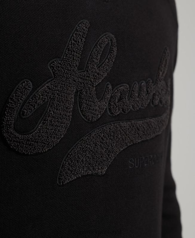 tricô vintage homens preto roupas Superdry 2208H1342