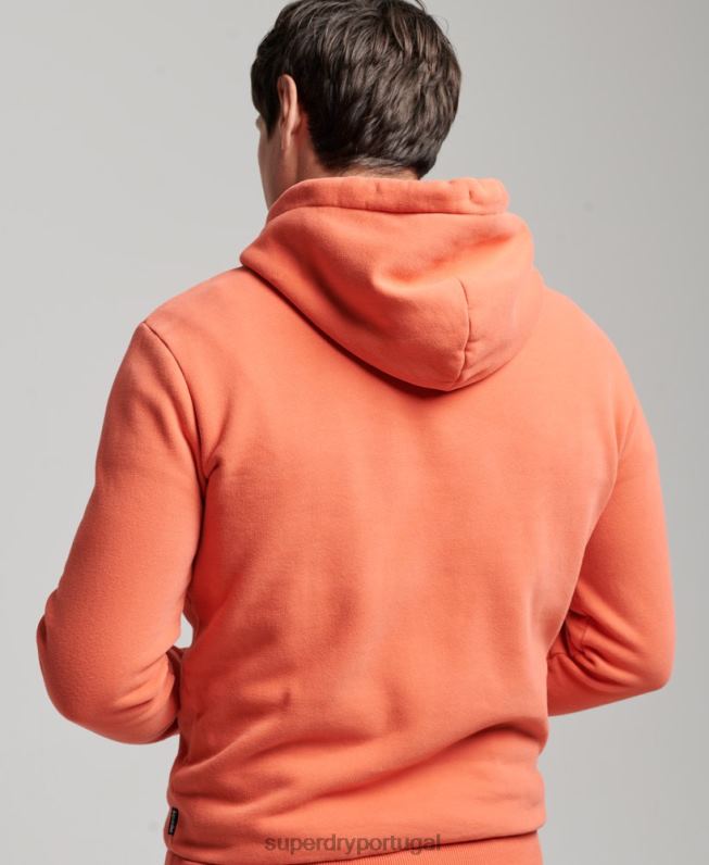 moletom clássico vintage cooper homens coral roupas Superdry 2208H670