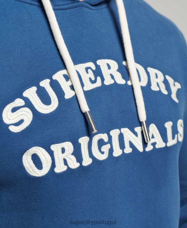 moletom clássico vintage cooper homens marinha roupas Superdry 2208H682