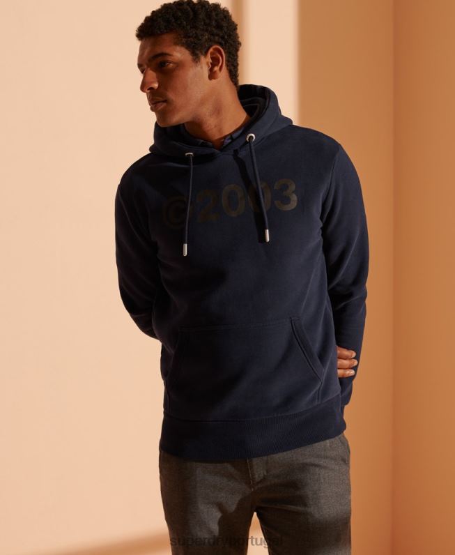 moletom de 2003 homens marinha roupas Superdry 2208H900