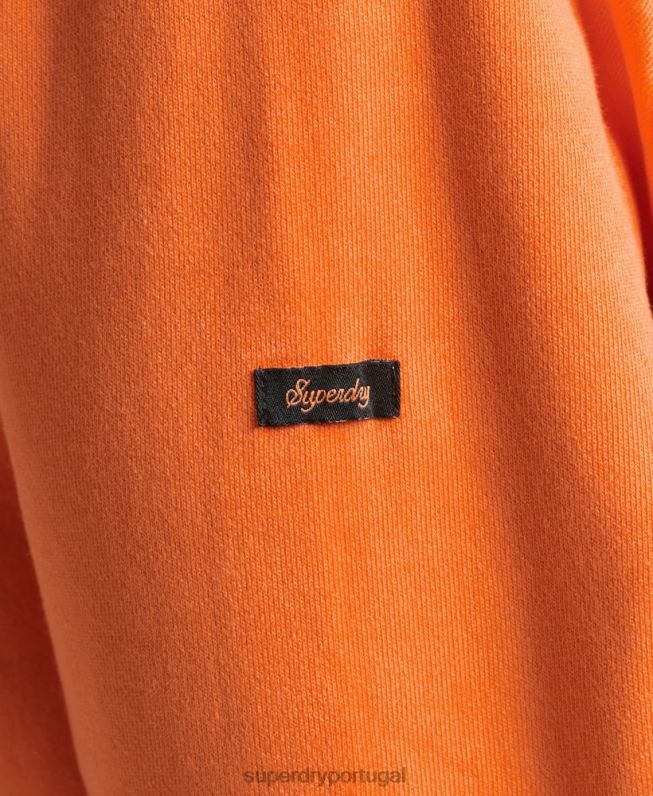 moletom gráfico na floresta homens laranja roupas Superdry 2208H707