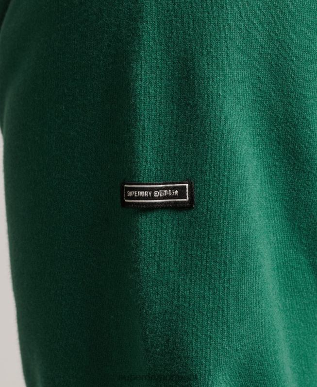 moletom rock psicológico homens verde roupas Superdry 2208H5056