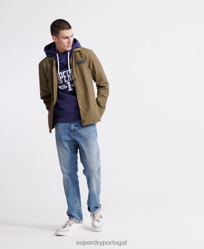 super 1 moletom neon clássico homens roxo roupas Superdry 2208H901