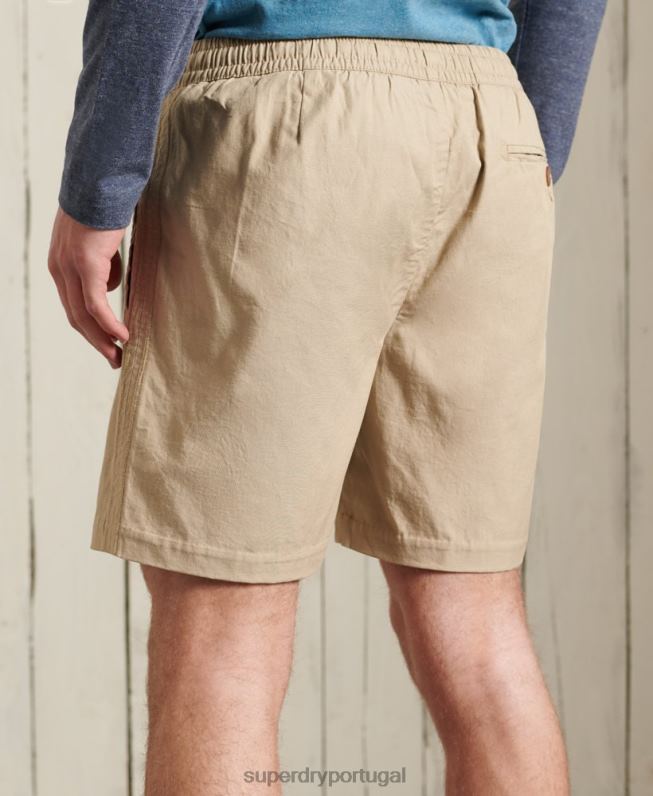 edite shorts com cordão homens bronzeado roupas Superdry 2208H383