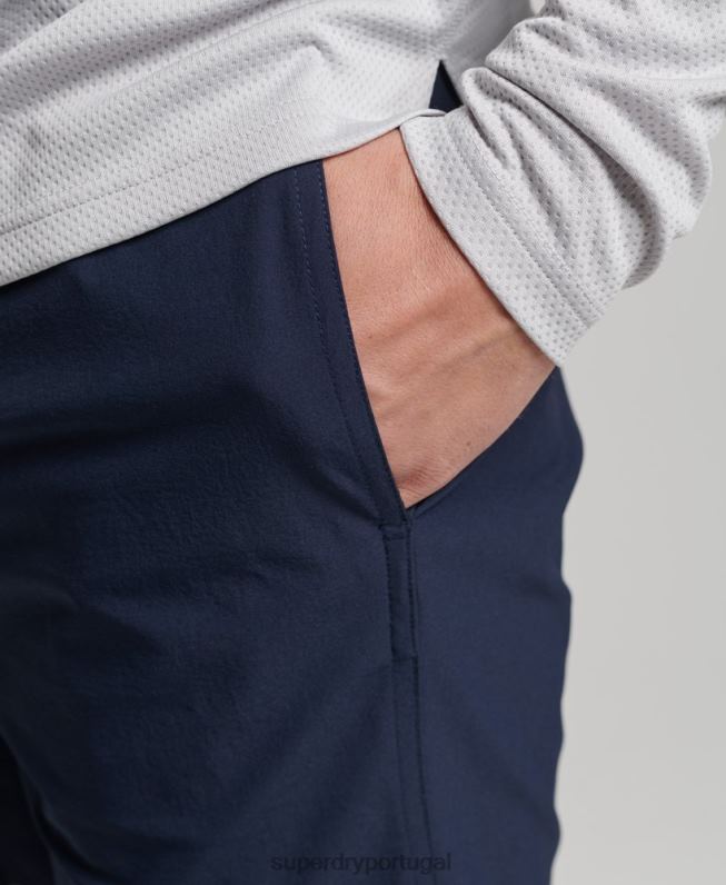 shorts esportivos principais homens marinha roupas Superdry 2208H5385