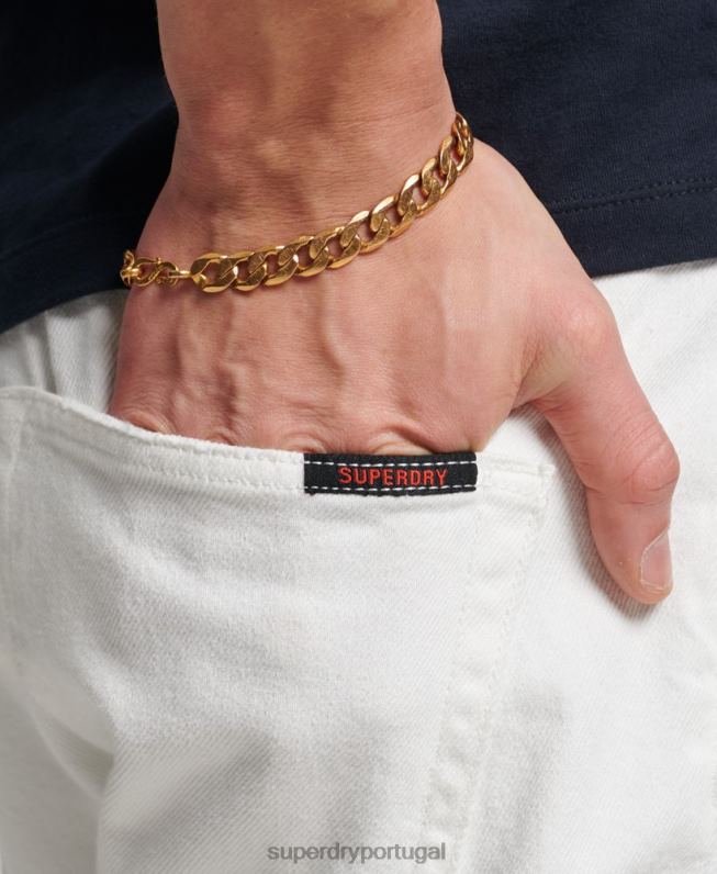 shorts retos homens branco roupas Superdry 2208H52