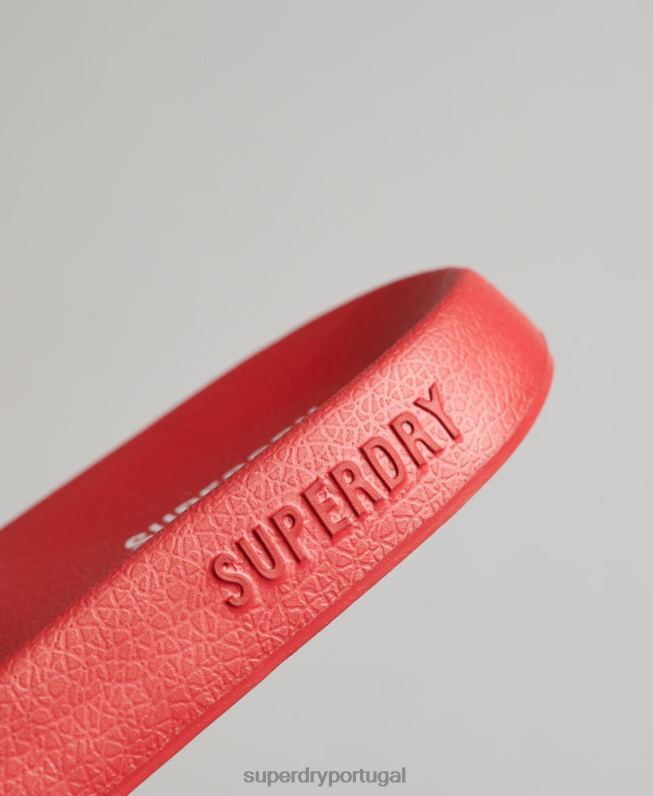 controles deslizantes de pool de núcleo de código homens vermelho sapato Superdry 2208H1912