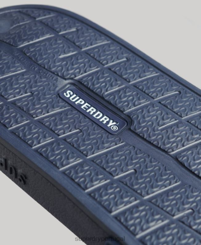 controles deslizantes de tecnologia de código homens azul sapato Superdry 2208H99