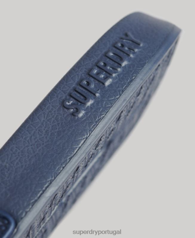 controles deslizantes de tecnologia de código homens azul sapato Superdry 2208H99