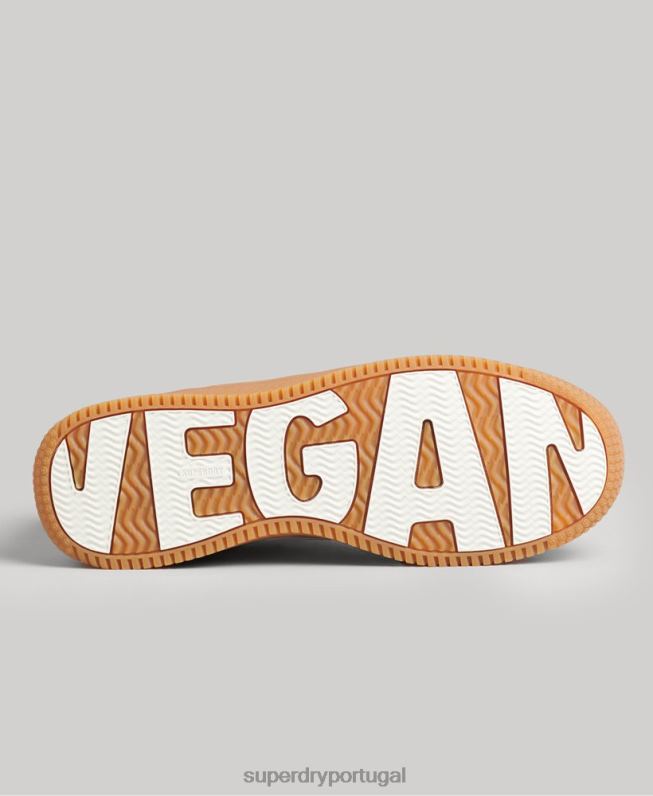 formadores de cesta vegan robustos homens branco sapato Superdry 2208H1946