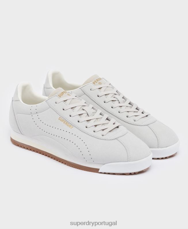 sapatos de corrida esportivos retrô veganos homens cinza sapato Superdry 2208H1940