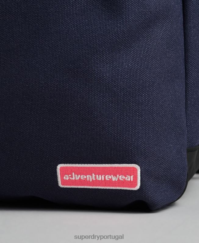 mochila clássica vintage montana mulheres azul acessórios Superdry 2208H4343