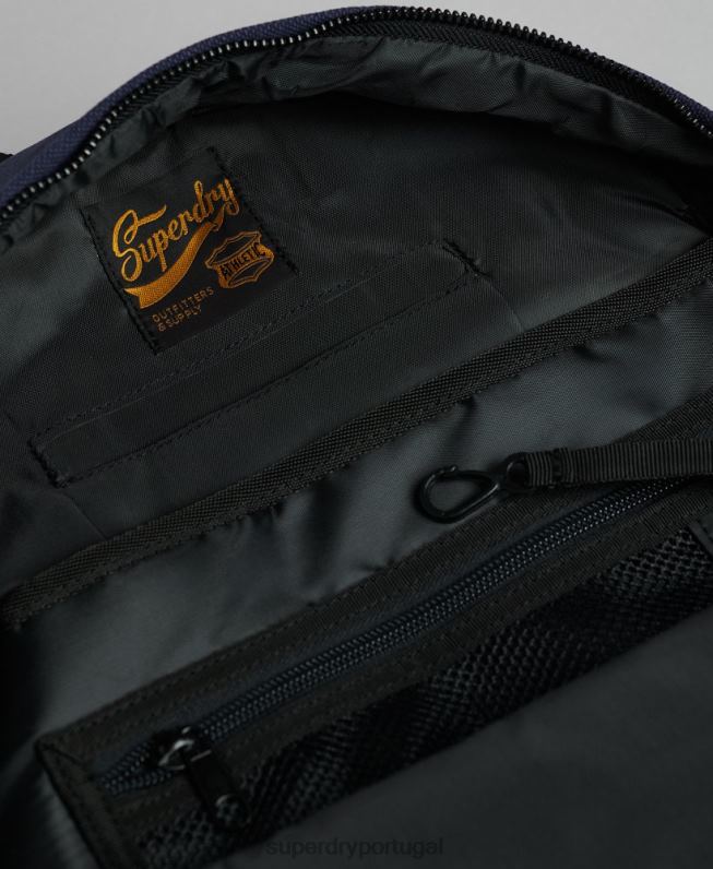 mochila clássica vintage montana mulheres azul acessórios Superdry 2208H4343