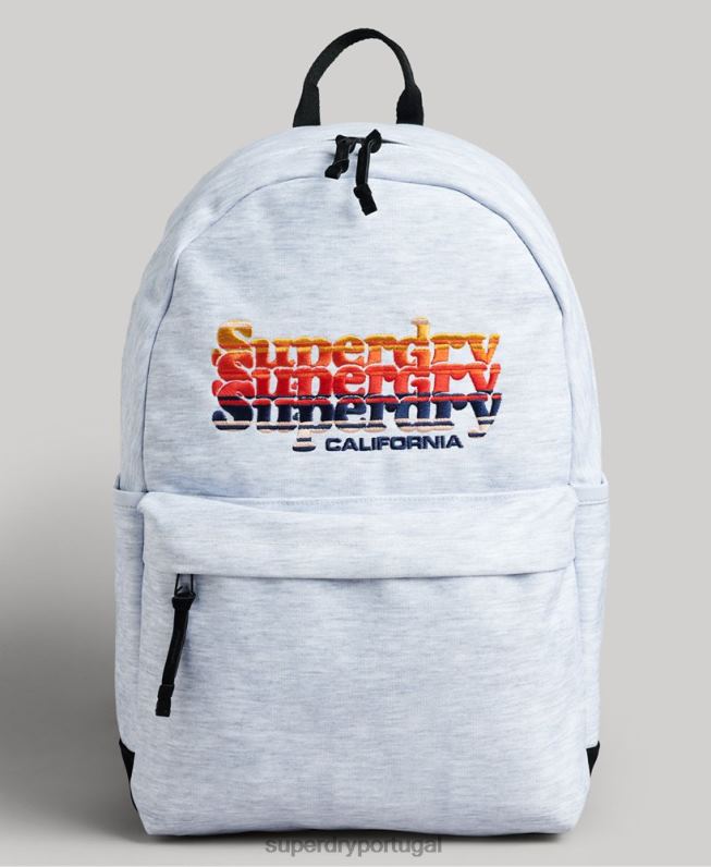 mochila gráfica montana mulheres cinza claro acessórios Superdry 2208H1596
