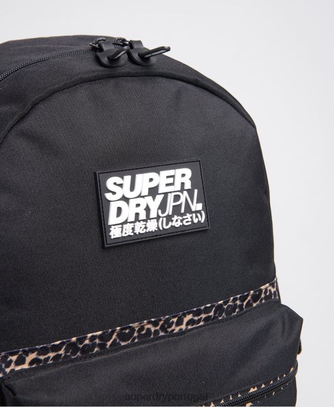 mochila montana edição em bloco mulheres preto acessórios Superdry 2208H4274