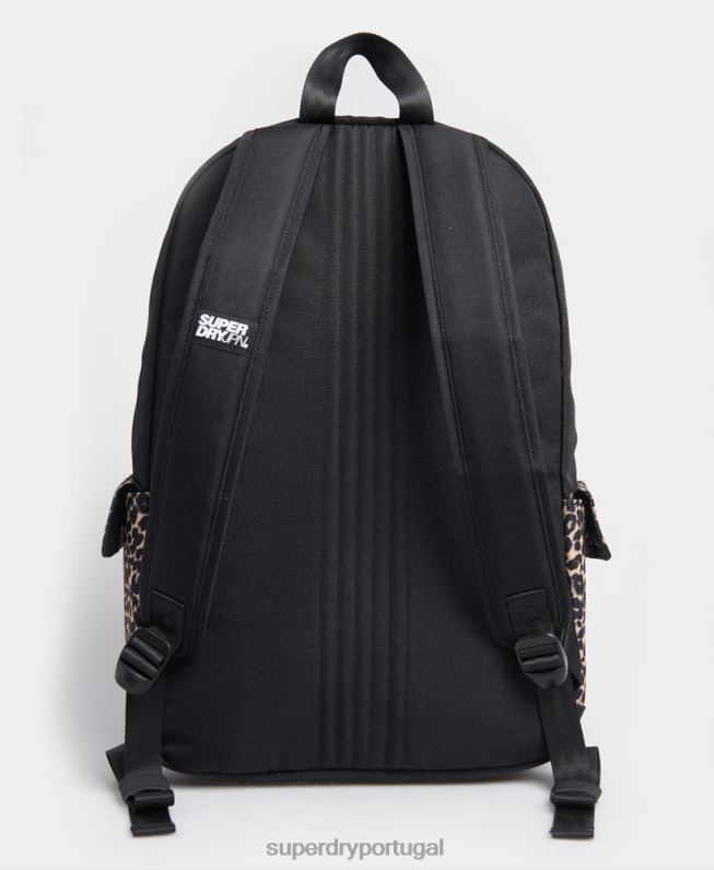mochila montana edição em bloco mulheres preto acessórios Superdry 2208H4274