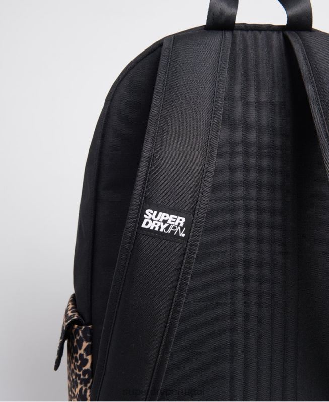 mochila montana edição em bloco mulheres preto acessórios Superdry 2208H4274