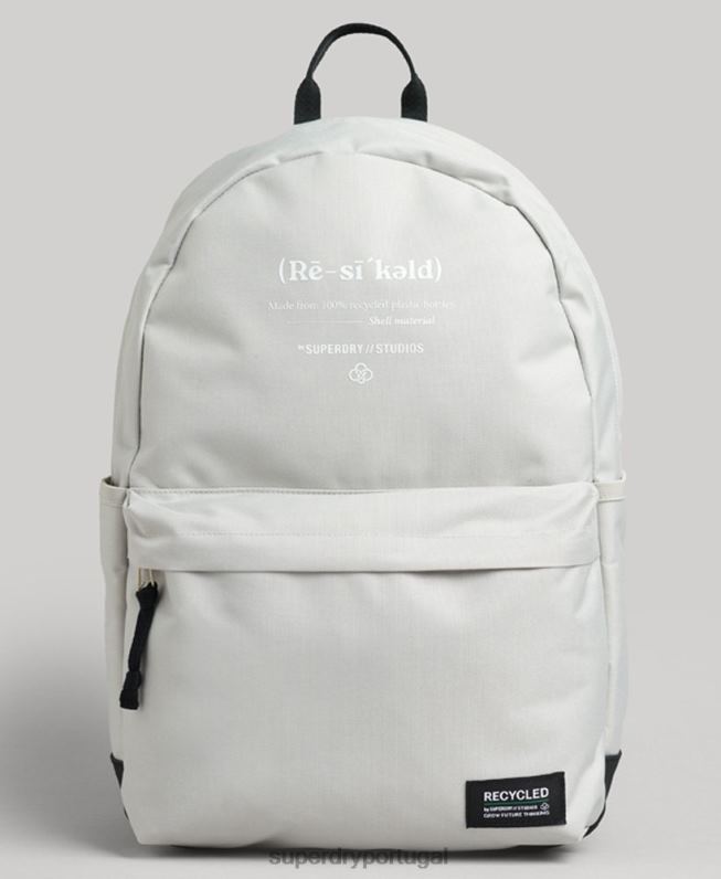 mochila montana vintage reciclada mulheres bege acessórios Superdry 2208H1601