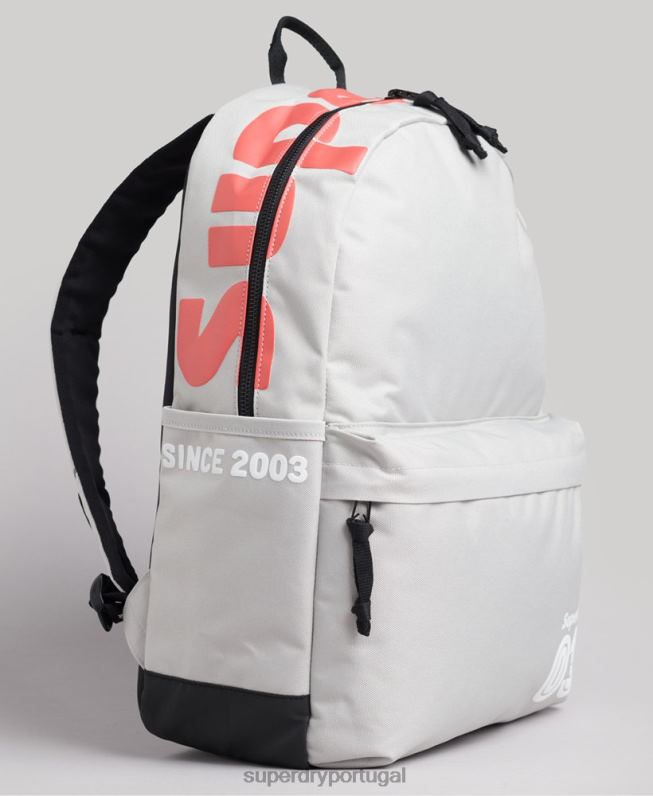 mochila vintage mountain montana mulheres cinza claro acessórios Superdry 2208H4218