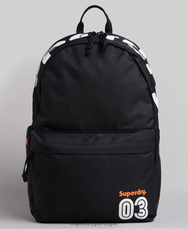 mochila vintage mountain montana mulheres preto acessórios Superdry 2208H4228