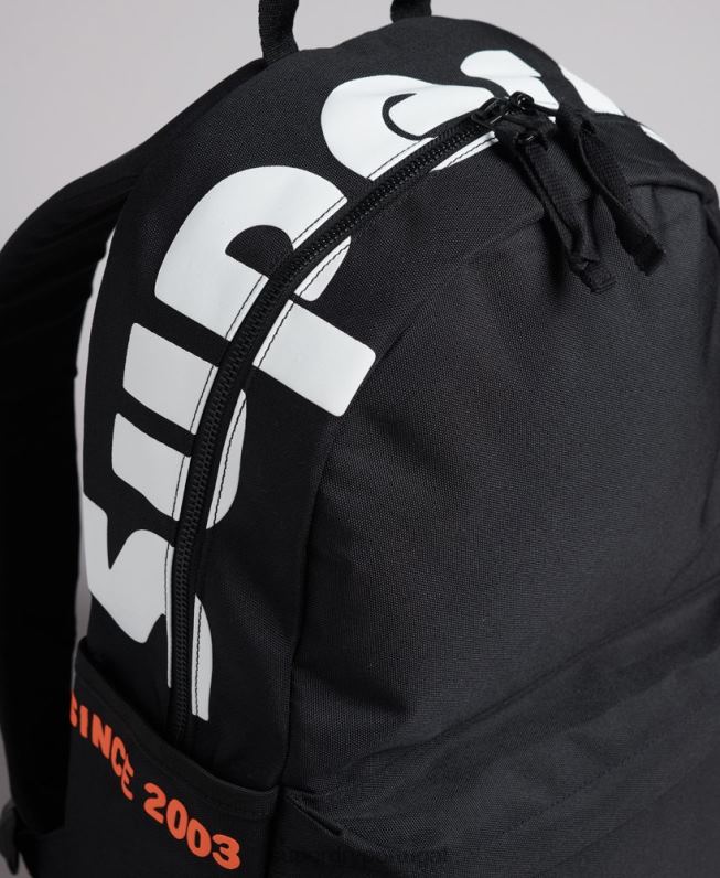 mochila vintage mountain montana mulheres preto acessórios Superdry 2208H4228