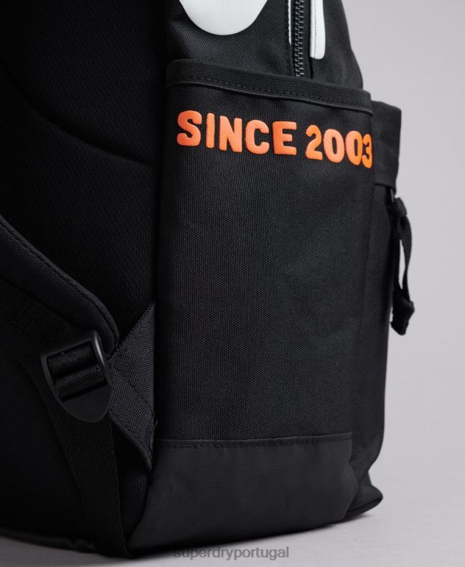 mochila vintage mountain montana mulheres preto acessórios Superdry 2208H4228