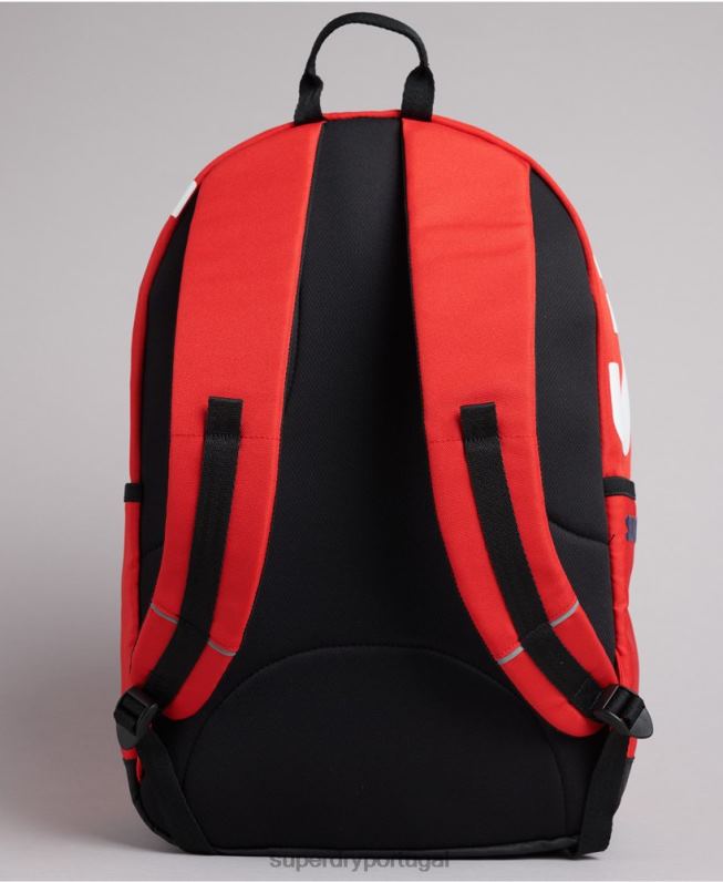 mochila vintage mountain montana mulheres vermelho acessórios Superdry 2208H4273