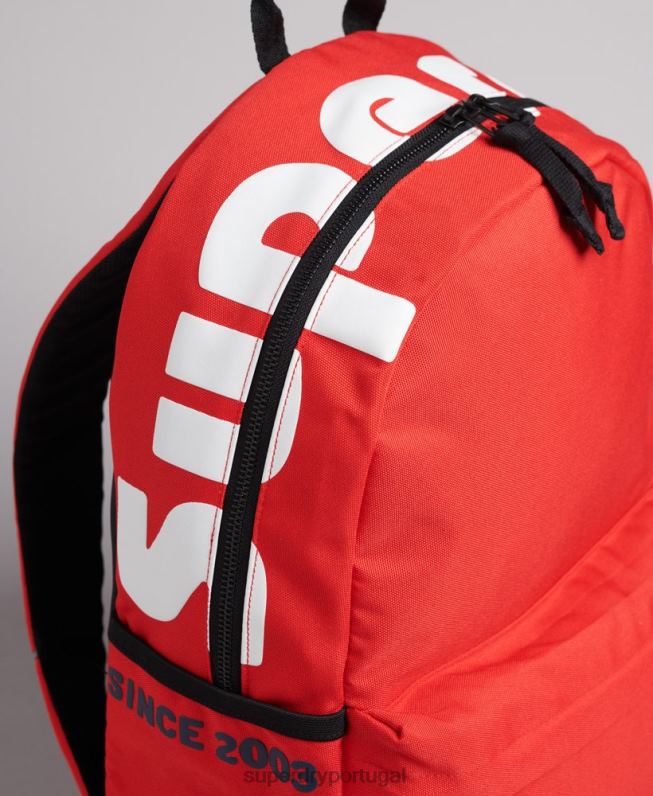 mochila vintage mountain montana mulheres vermelho acessórios Superdry 2208H4273