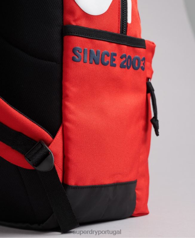 mochila vintage mountain montana mulheres vermelho acessórios Superdry 2208H4273