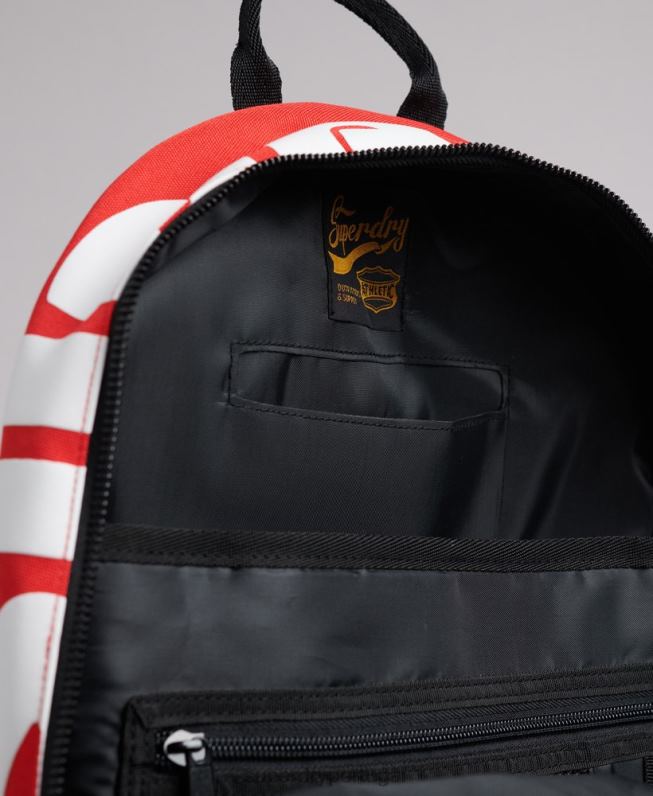 mochila vintage mountain montana mulheres vermelho acessórios Superdry 2208H4273