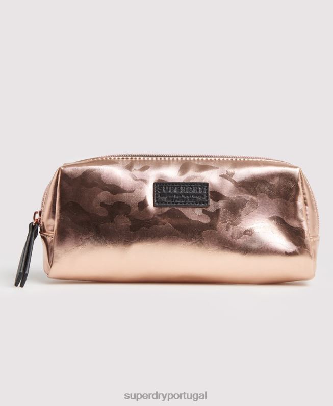estojo mulheres rosa acessórios Superdry 2208H6717